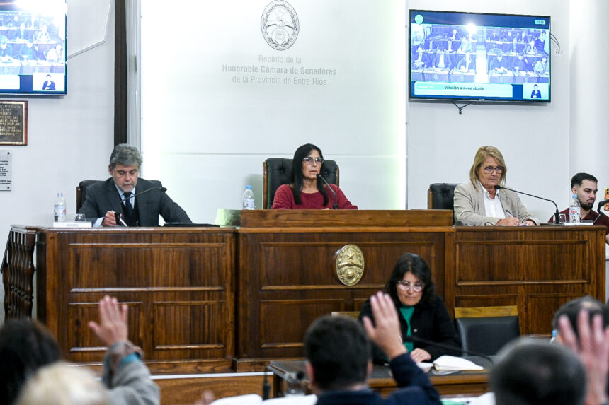 El Senado Entrerriano celebró su Sexta Sesión Ordinaria