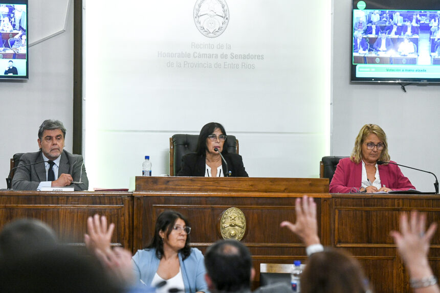 El Senado aprobó leyes que regularizan la jurisdicción de comunas entrerrianas