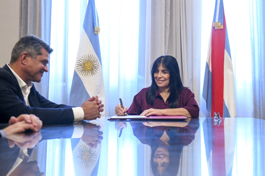 Vicegobernación y el IAFAS firmaron un convenio para la promoción del juego responsable